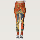 Leggings Tapisseries Unicorne Lady Legend Médiéval (Devant)