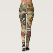 Leggings Tarot vintage (Dos)