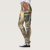 Leggings Tarot vintage (Gauche)