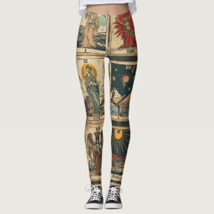 Leggings Tarot vintage