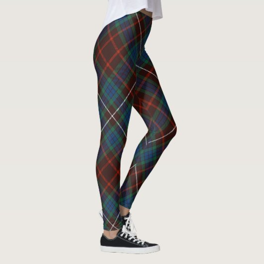Leggings Tartan antique de Fraser de clan - tourné (Droite)