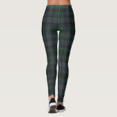 Leggings Tartan bleu foncé (Dos)