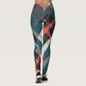 Leggings Tartan contemporain (Dos)