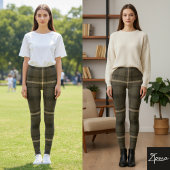 Leggings Tartan de Fêtes Éclatant