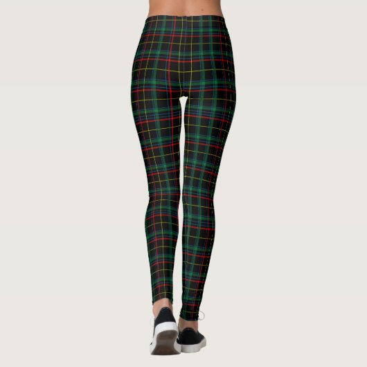 Leggings Tartan de haut (Dos)
