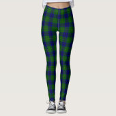 Leggings Tartan de Johnston de clan (Devant)