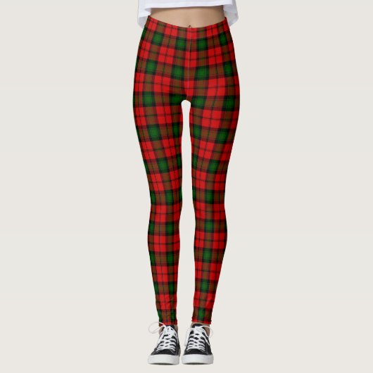 Leggings Tartan de Kerr de clan (Devant)