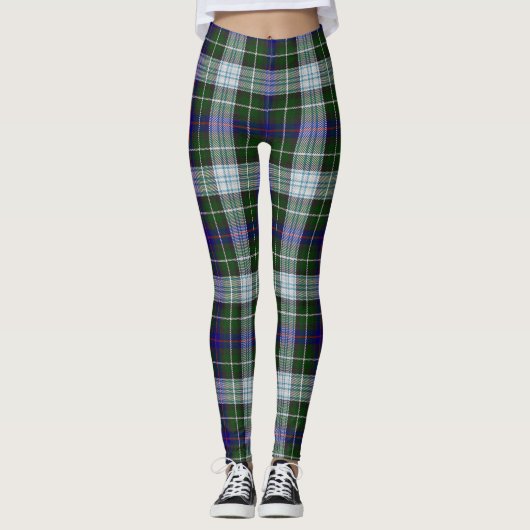 Leggings Tartan de robe du Mackenzie de clan (Devant)