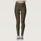 Leggings Tartan du clan écossais Baxter (Devant)