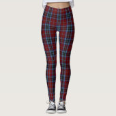 Leggings Tartan écossais de MacTavish de clan (Devant)