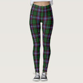 Leggings Tartan écossais de Russell de clan (Devant)