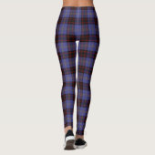 Leggings Tartan écossais de Rutherford de clan (Dos)