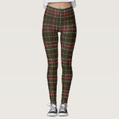 Leggings Tartan écossais traditionnel cri (Devant)