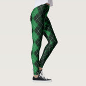 Leggings Tartan et shamrocks du jour de St Patrick (Droite)