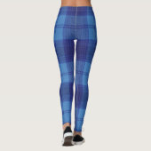 Leggings tartan mauve mackenzie noël écossais écossais (Dos)