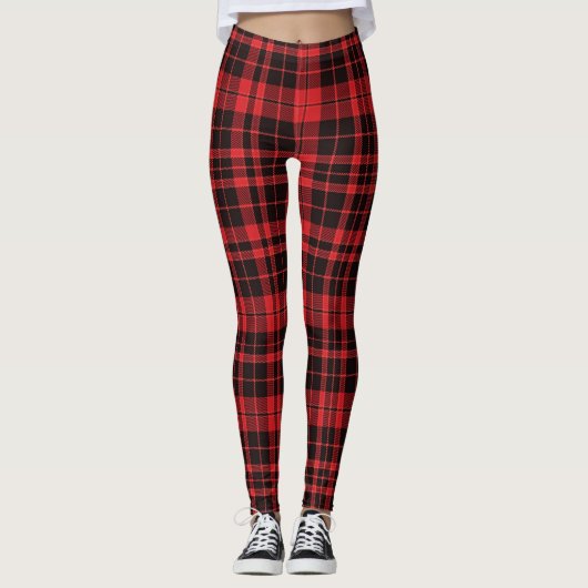 Leggings Tartan Plaid (Devant)