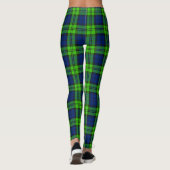 Leggings Tartan plaqué Blackwatch (Dos)