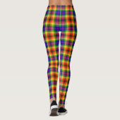 Leggings Tartan Profond Plaid Inclus (Dos)