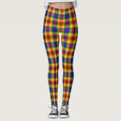 Leggings Tartan Profond Plaid Inclus (Devant)