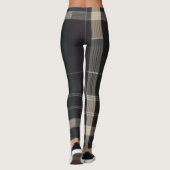 Leggings Tartan sophistiqué (Dos)