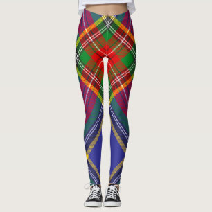 Leggings Tartan traditionnel de la famille Macbeth des High