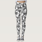 Leggings Tas de crânes Red Eye ID222 (Devant)