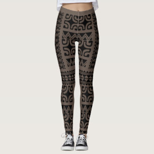 LEGGINGS Tatoeage tribal
