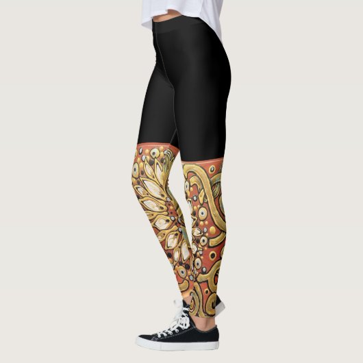 Leggings Tatoo de cèdre (Gauche)