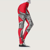 Leggings Tatouage de henné Sun Thunder_Cove (Droite)