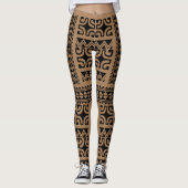LEGGINGS Tatouage tribal (Devant)