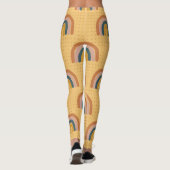 Leggings Tatouages simples à fleurs (Dos)