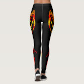 Leggings Tattoo de Red Fire (Dos)