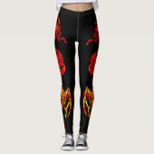 Leggings Tattoo de Red Fire (Devant)