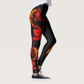 Leggings Tattoo de Red Fire (Droite)