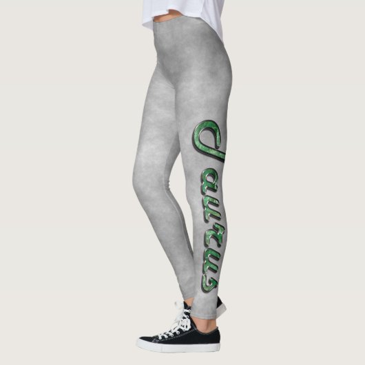 Leggings Taurus en pierre émeraude (Gauche)