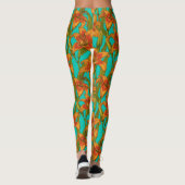 Leggings Tawny fleurs quotidiennes (Dos)