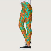 Leggings Tawny fleurs quotidiennes (Gauche)
