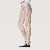 Leggings Technique Machinerie Plan Robotique Industriel (Gauche)