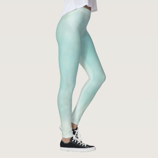 Leggings Tee de Mint Aqua (Droite)