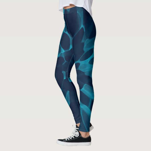 Leggings Teinture Cravate bleue (Gauche)