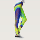 Leggings Teinture Cravate rétro (Droite)