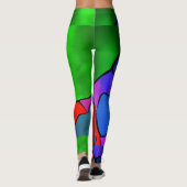 Leggings Teinture déjà effectuée (Dos)