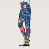 Leggings Teinture d'okinawaïen japonaise (Bingata) (Gauche)