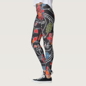 Leggings Teinture d'okinawaïen japonaise (Bingata) (Gauche)