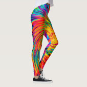 LEGGINGS TEINTURE LIE VENT ABSTRAIT (Droite)