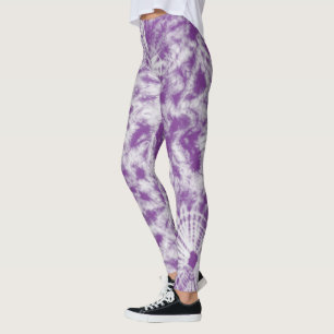 Leggings Teinture pourpre