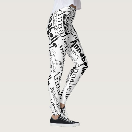 Leggings tekstontwerp herhalen (Rechts)