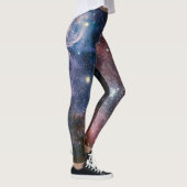 Leggings Télescope Nebula Hubble Carina Rouge et Bleu (Droite)