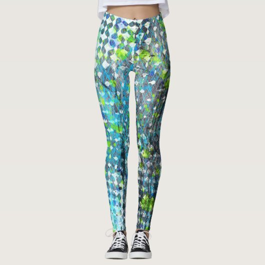 Leggings Tempête balnéaire (Devant)