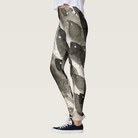 Leggings Tempête de poissons (Gauche)